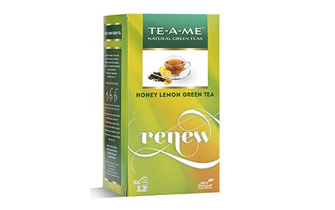 Te-A-Me Honey Lemon Green Tea Renew   Box  25 pcs